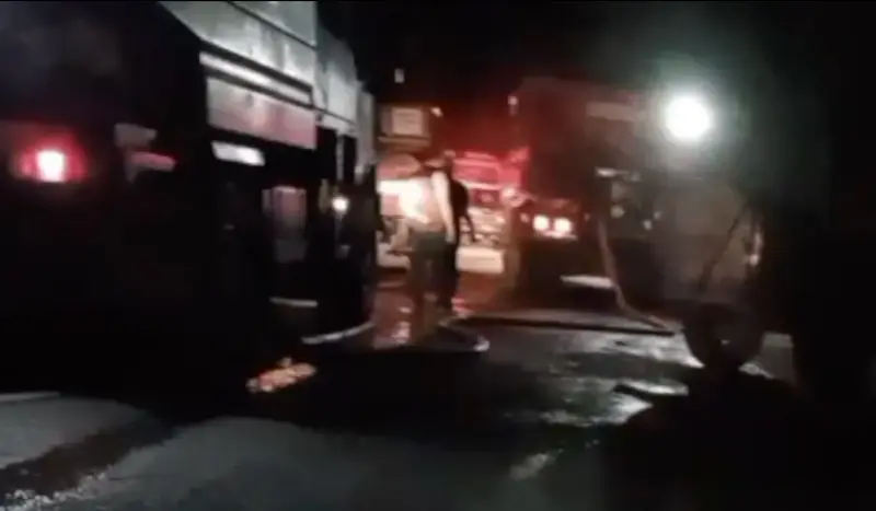 Ayvalık’ta fıstık çamı arazisinde çıkan yangın ormana sıçradı