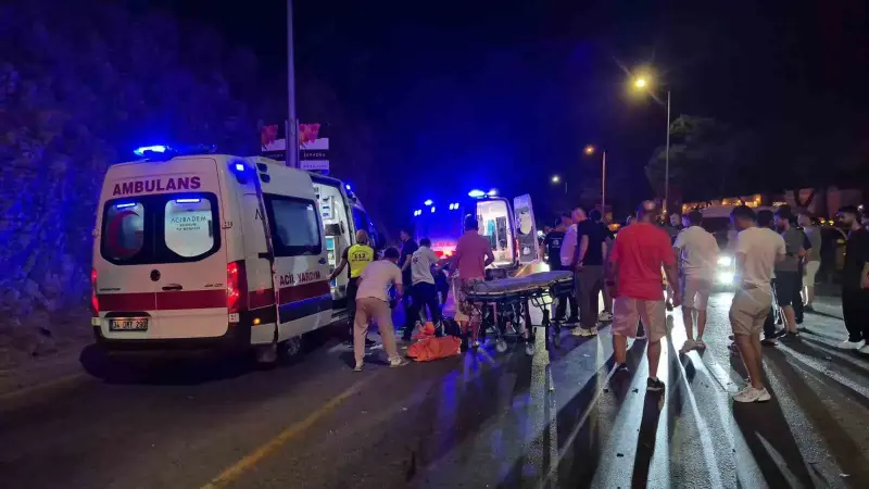 Bodrum’da taksi ile motosiklet çarpıştı: 1 ölü, 1 ağır yaralı
