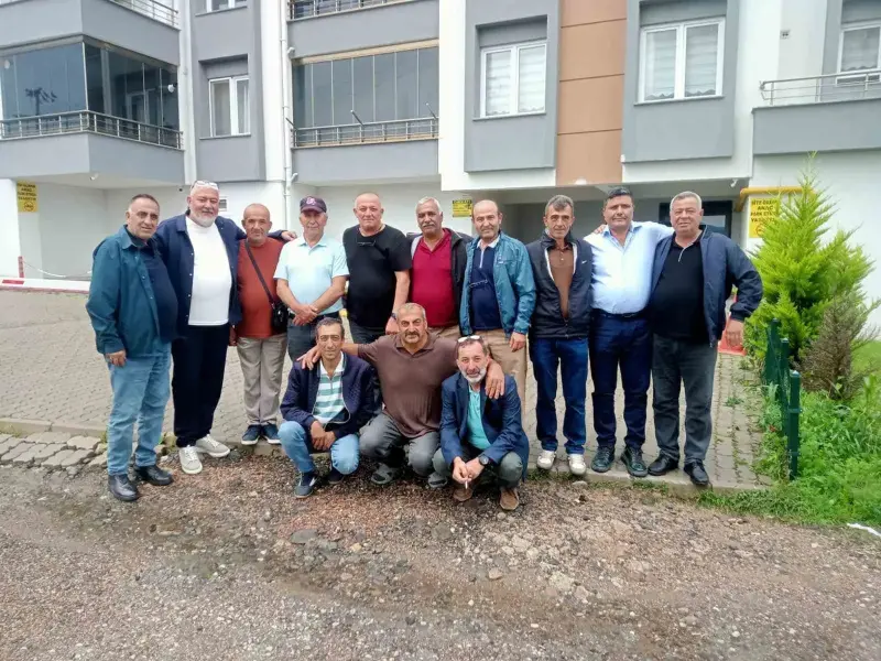 35 yıllık asker arkadaşları Fatsa’da yeniden buluştu