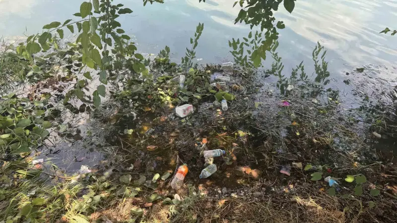 Adana’da Seyhan Nehri ve çevresindeki kirliliğe vatandaştan tepki