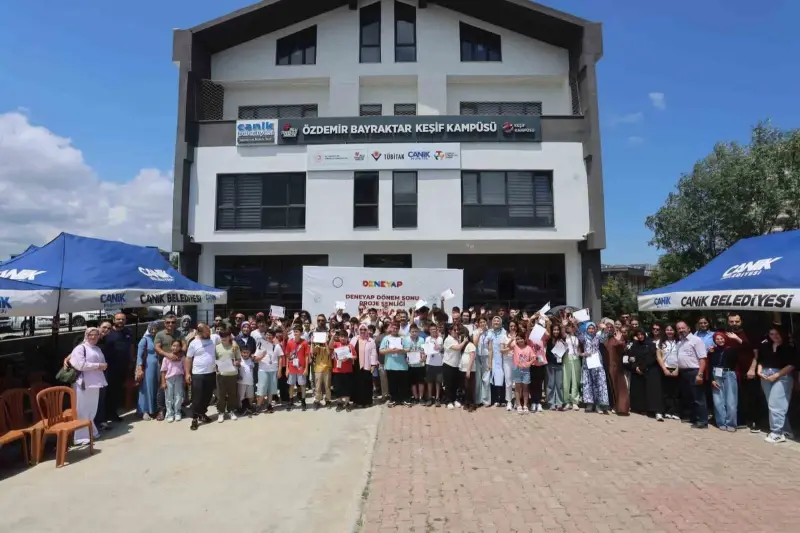 Canik Keşif Kampüsü’nde proje şenliği