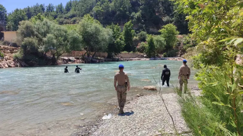 Alara Çayı’nda kaybolan genci arama çalışmaları 17’nci gününde sürüyor