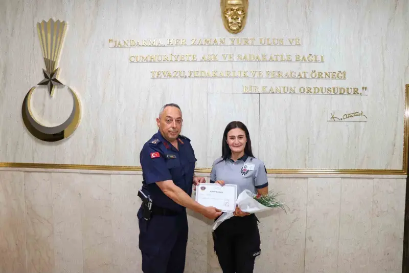 İl Jandarma Komutanı Vanlı, özel güvenlik görevlilerini ağırladı