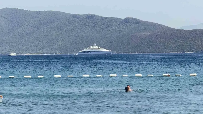 150 milyon dolarlık yüzen saray Bodrum’da