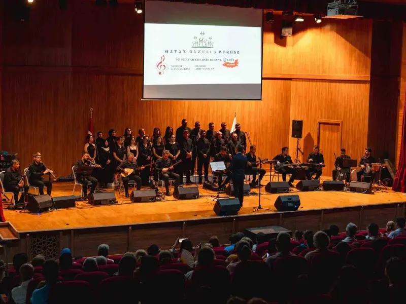 Gazella Korosu, Arsuz’da Anadolu Türkülerini seslendirdi