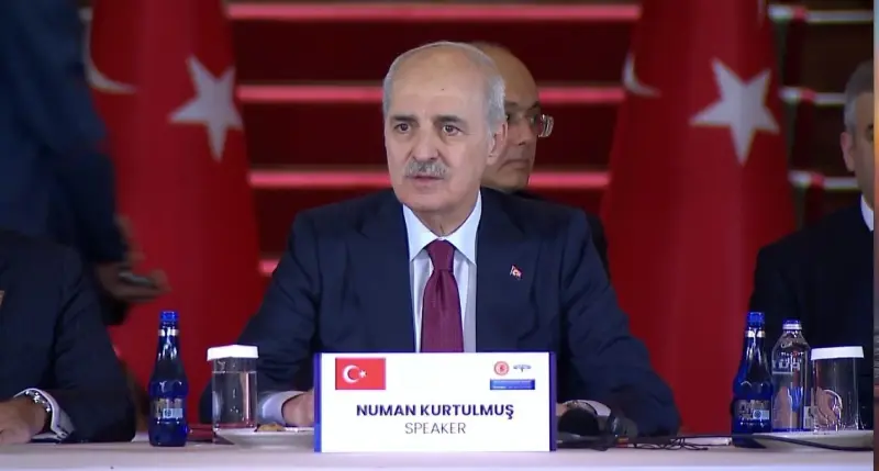TBMM Başkanı Numan Kurtulmuş, "Dünyayı küresel barış bakımından tehdit eden önemli meselelerden biri Filistin’de yaşanan gelişmelerdir"