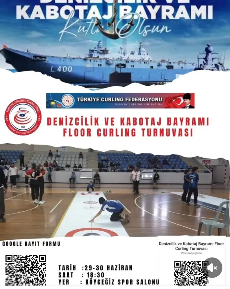 Köyceğiz’de Floor Curling Turnuvası başlıyor