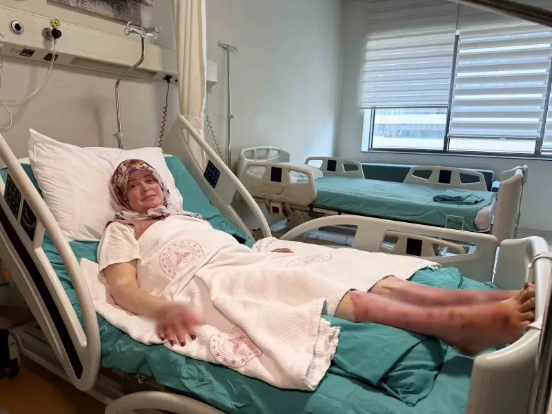 Karavandaki patlama sonrası vücudunun yüzde 70’i yandı: "Karadeniz turu yapacaktık, alev topuna döndüm"