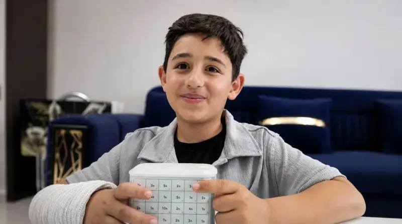 9 yaşındaki Musab Ali, 3 yıldır harçlıklarını Filistinli çocuklar için biriktiriyor