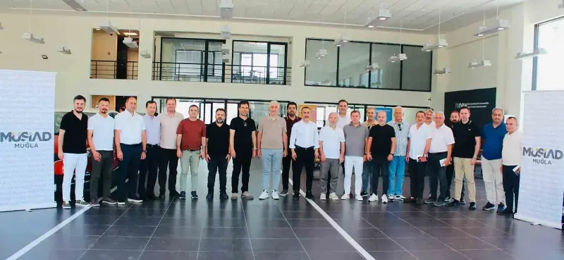 MÜSİAD Muğla Köyceğiz, Ortaca, Dalaman ve Fethiye üyeleri Fethiye’de bir araya geldi