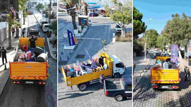 Bodrum Belediyesi ortak alanlar için harekete geçti
