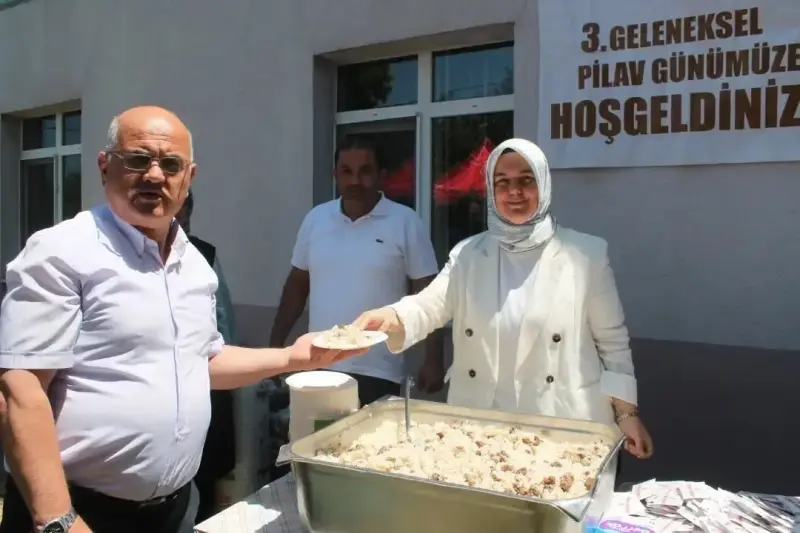 Tarım ve Orman Müdürlüğünde pilav günü