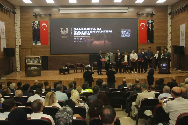 Tarih kenti Şanlıurfa’da Kültür Envanteri Projesi tamamlandı
