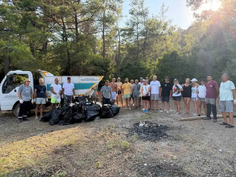 Marmaris Çamurlubük ve İnbükü’nde temizlik seferberliği