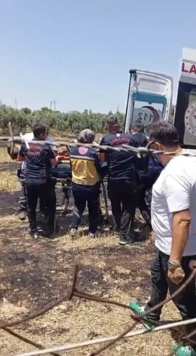 Osmaniye’de anız yangını meyve bahçelerine sıçradı: 1 kişi hastanelik oldu