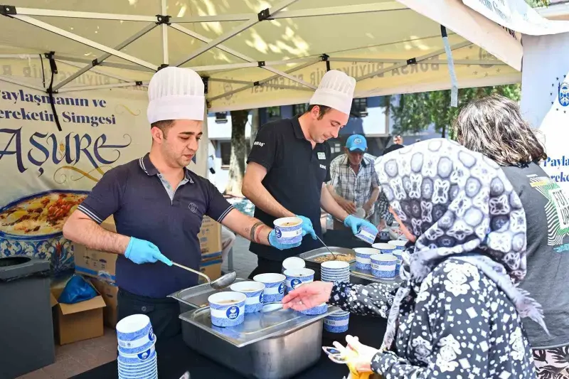 Nilüfer’de muharrem ayının bereketi yaşanıyor