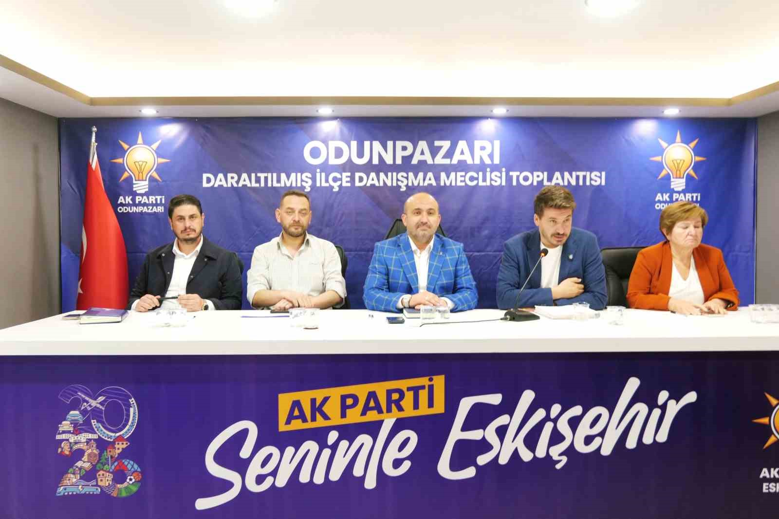 AK Parti Odunpazarı Daraltılmış İlçe Danışma Meclisi Toplantısı gerçekleştirildi