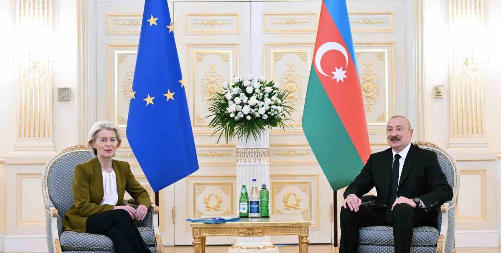 AB Komisyonu Başkanı Leyen: "Kafkasya’daki bağlantı projelerini desteklemek amacıyla 200 milyon euro hibe sağlayacağız"