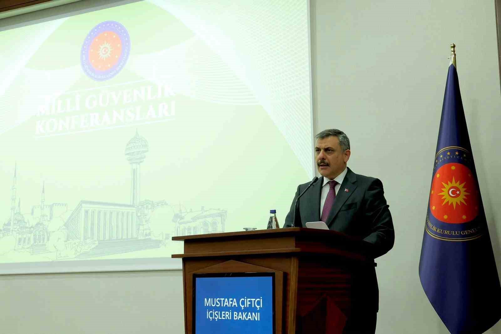 Bakan Çiftçi: "2026 yılını organize suç örgütleri ve uyuşturucu ile mücadele yılı ilan ettik"
