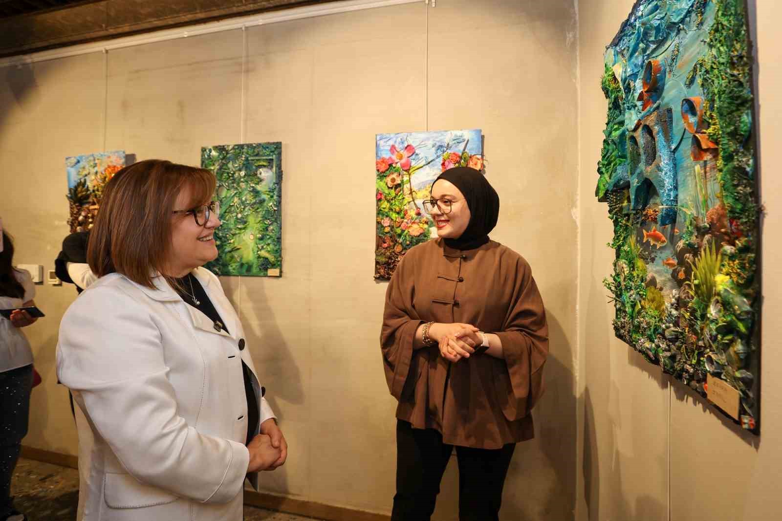 Gaziantep Büyükşehir’den çevre bilinci ve kültürel mirası buluşturan çifte sergi