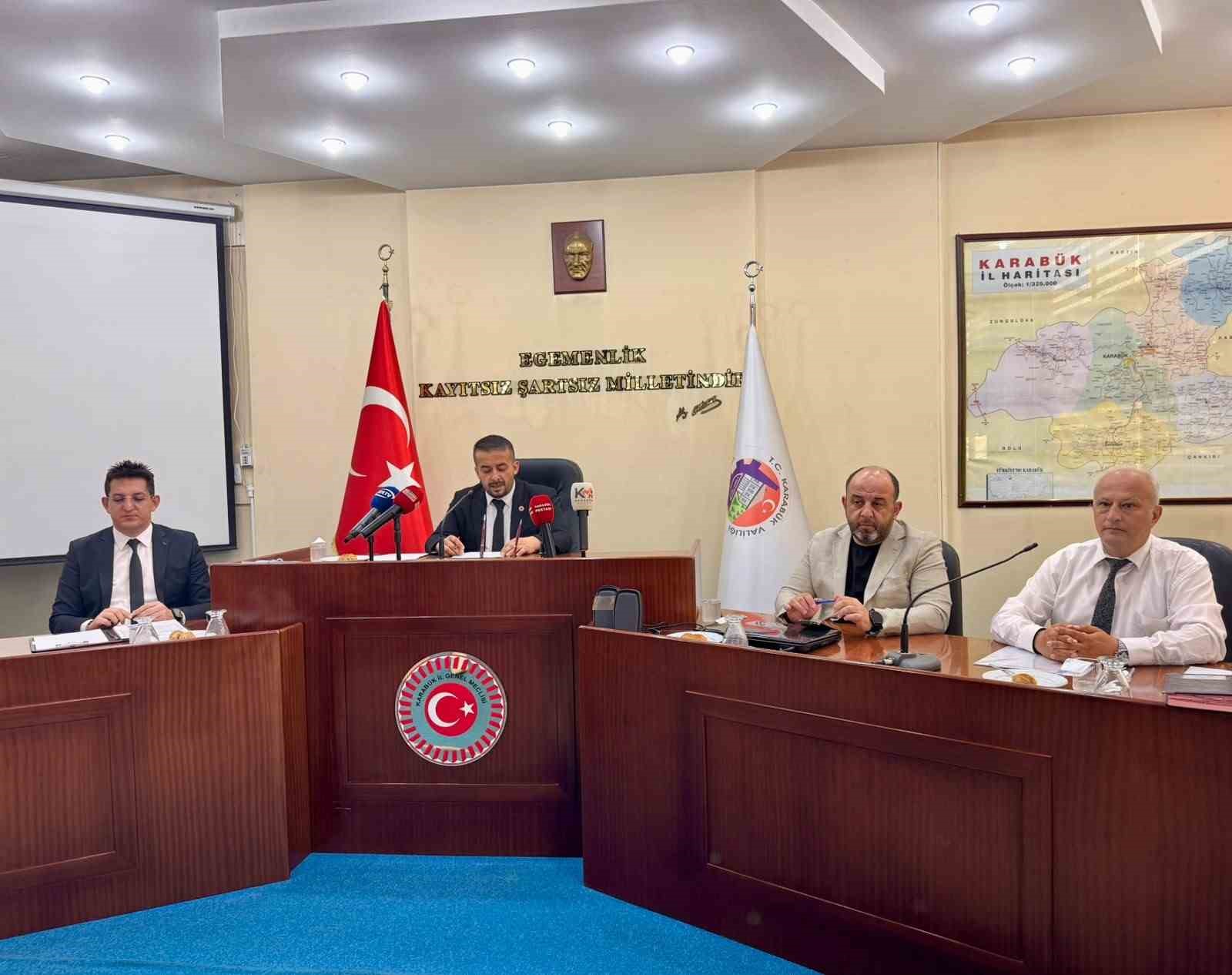 Karabük’te yaz dönemi su ihtiyacına yönelik tedbirler artırıldı