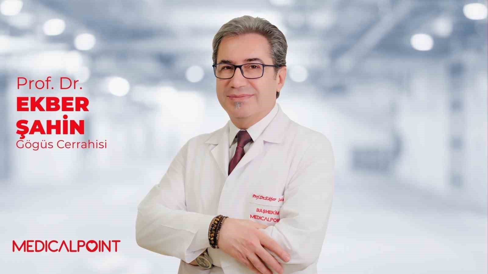 Prof. Dr. Ekber Şahin: "Nefes almayı zorlaştıran hava yolu darlıklarında balon dilatasyonu umut oluyor"