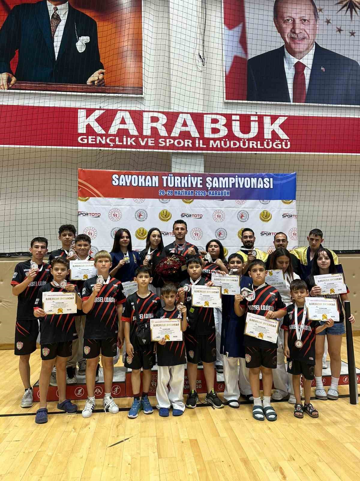 Bilecikli sporculardan tarihi başarı: 16 milli takım adayı, 16 madalya