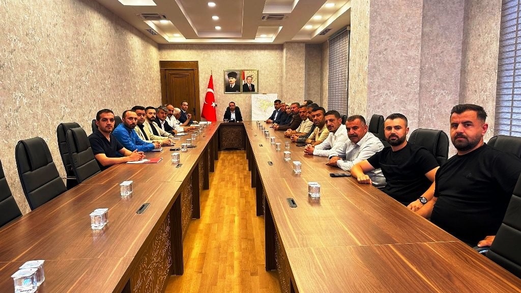 Silopi’de dev Sera OTB Projesi için toplantı düzenlendi