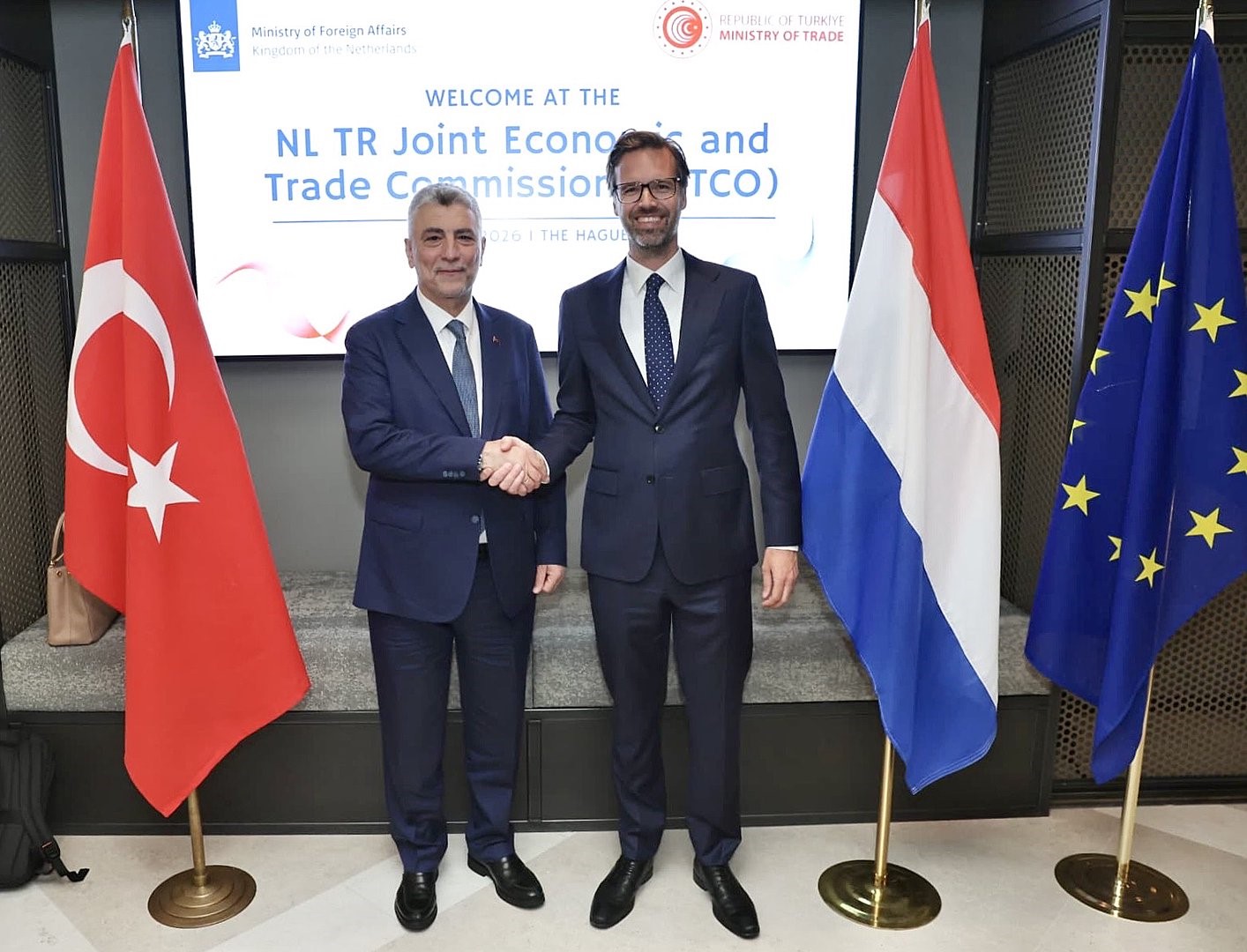 Ticaret Bakanı Bolat, Hollanda’da