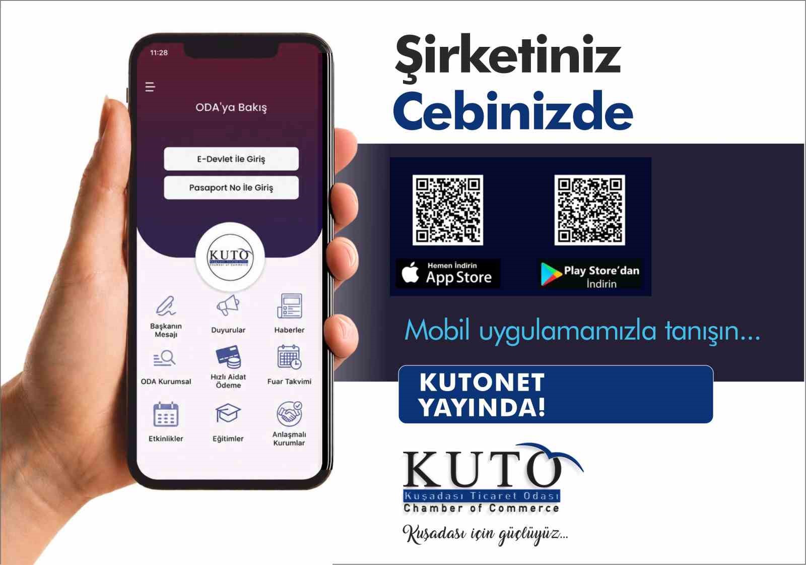 KUTO’da mobil uygulama hayata geçirildi