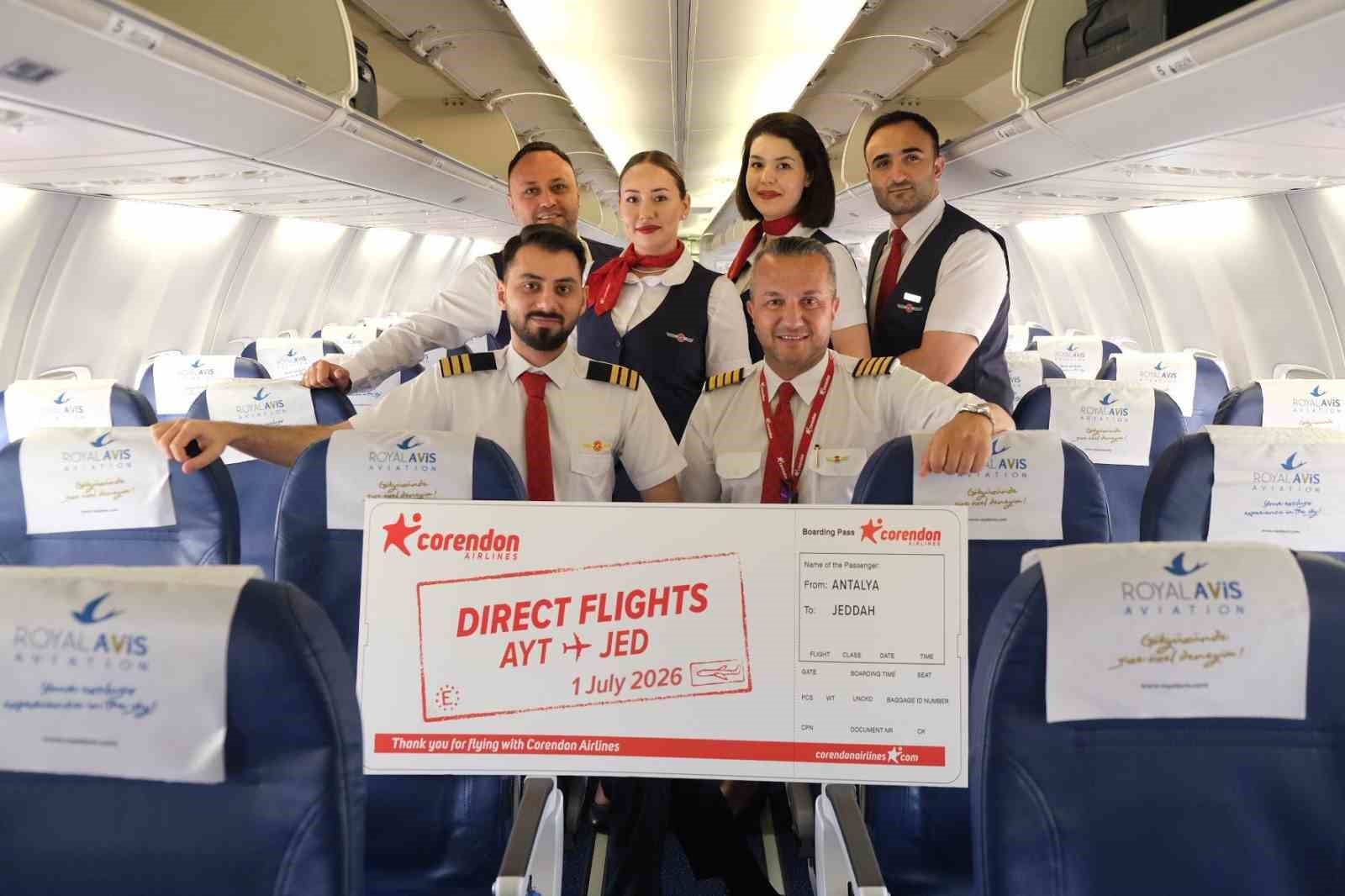 Corendon Airlines umre uçuşlarına yaz sezonunda da devam ediyor