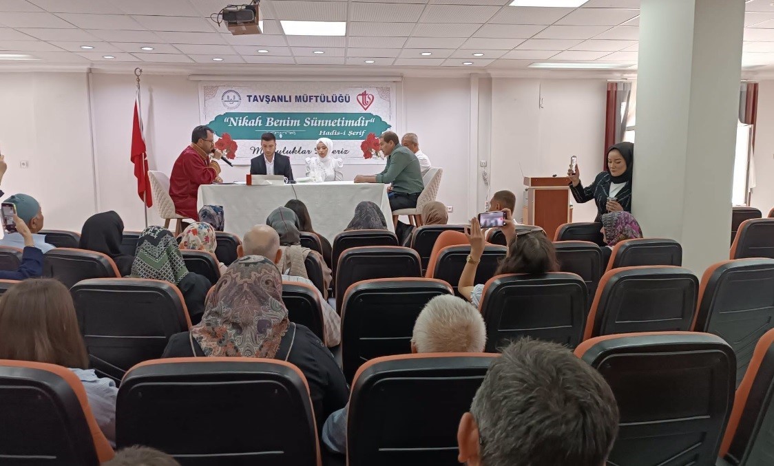 Tavşanlı Müftülüğü’nde nikah yoğunluğu