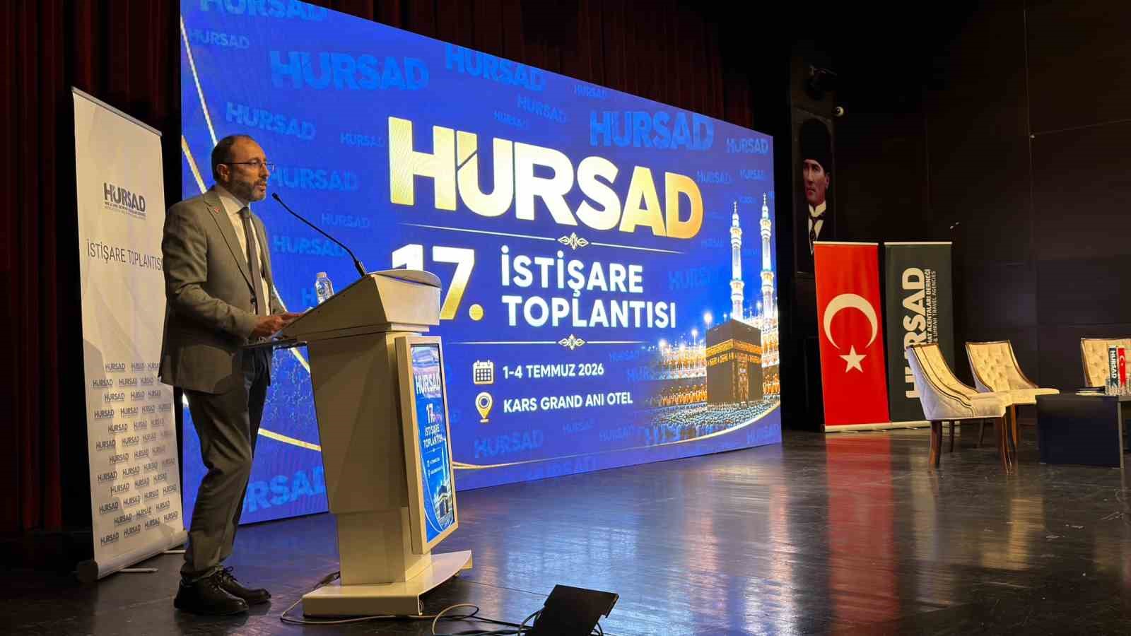 HURSAD Başkanı Diyaeddin Şahin: "Hac organizasyonunda dünyanın örnek aldığı ülkeyiz"