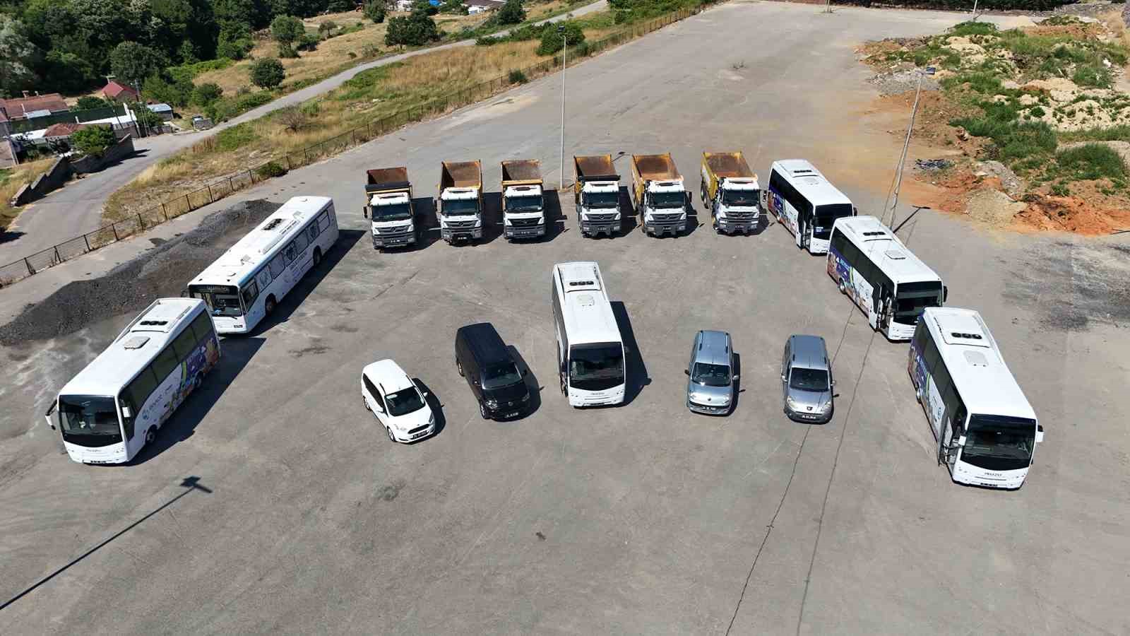 Garajdaki 26 atıl araç yeniden hizmette: Beykoz Belediyesi’nden 150 milyon TL’lik tasarruf