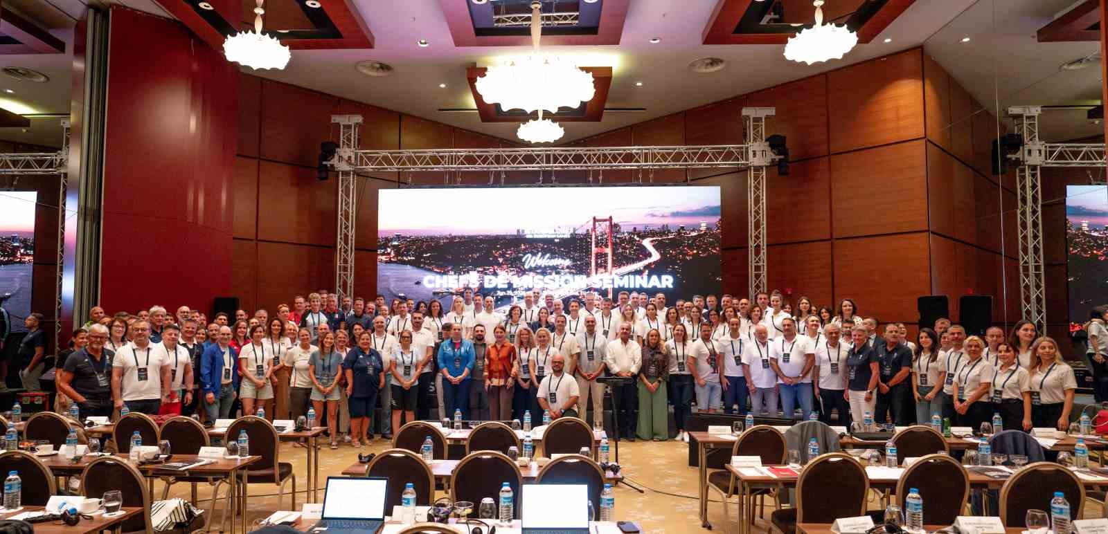 İstanbul 2027 Avrupa Oyunları Kafile Başkanları Toplantısı İstanbul’da düzenlendi