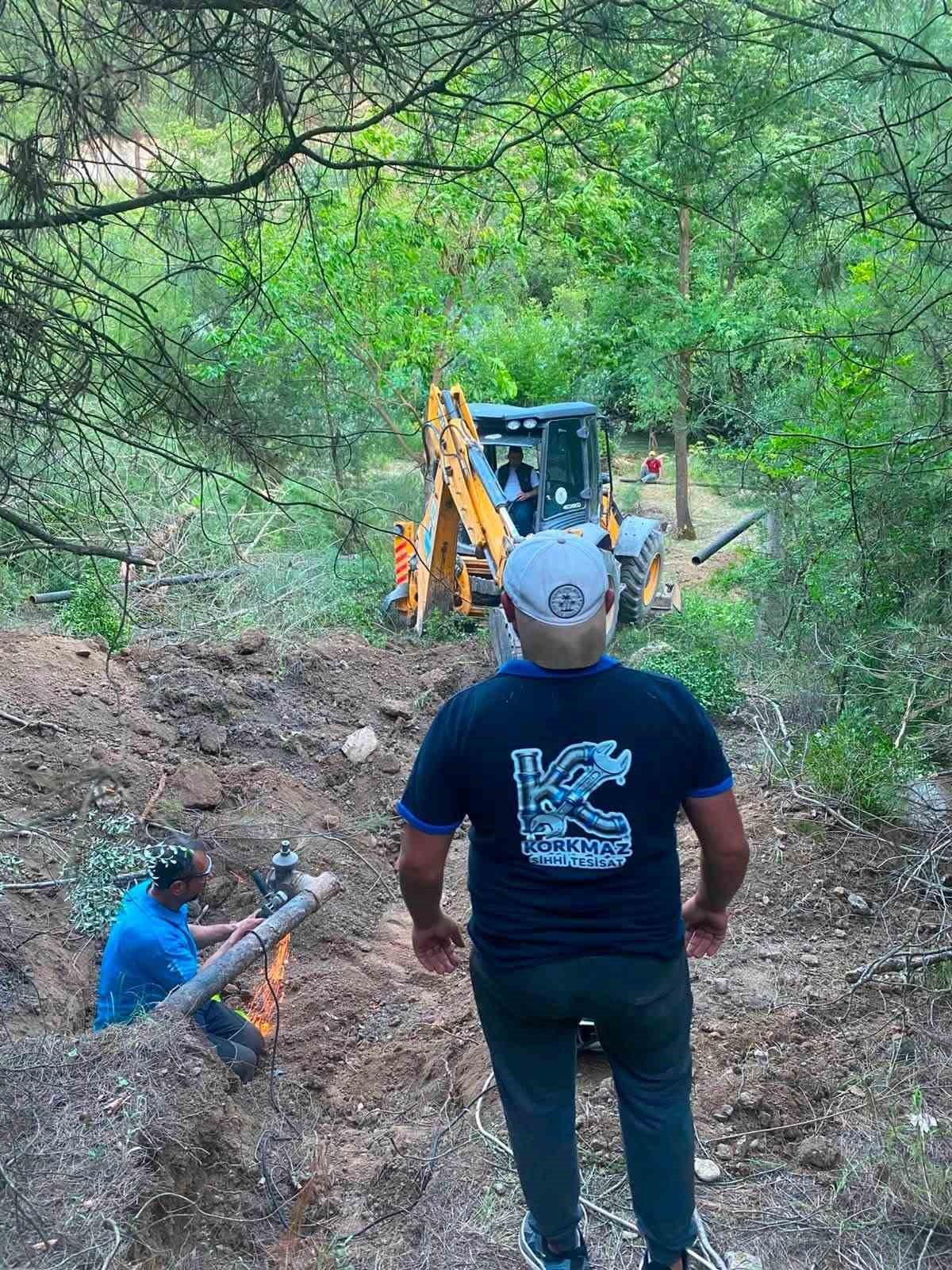 Bilecik’te bir köyün su sorunu çözüldü