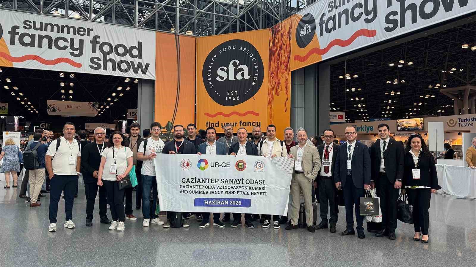 GSO Gaziantep Gıda Kümesi’nden New York’ta önemli temaslar