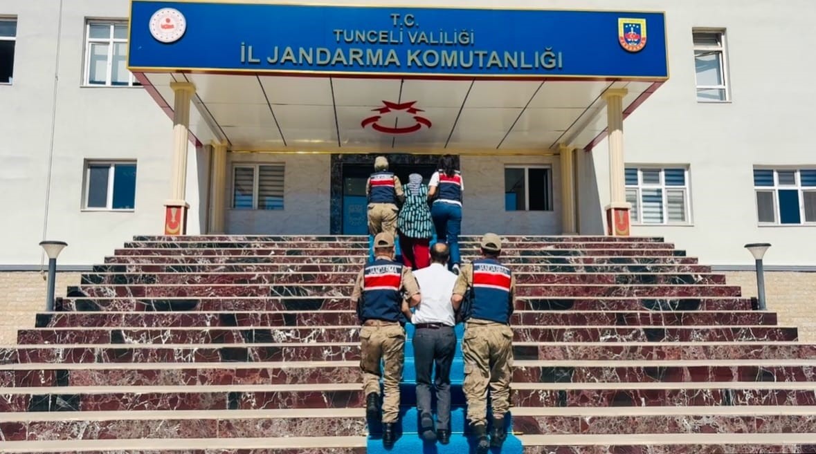 Tunceli merkezli organize suç örgütü operasyonunda 3 tutuklama