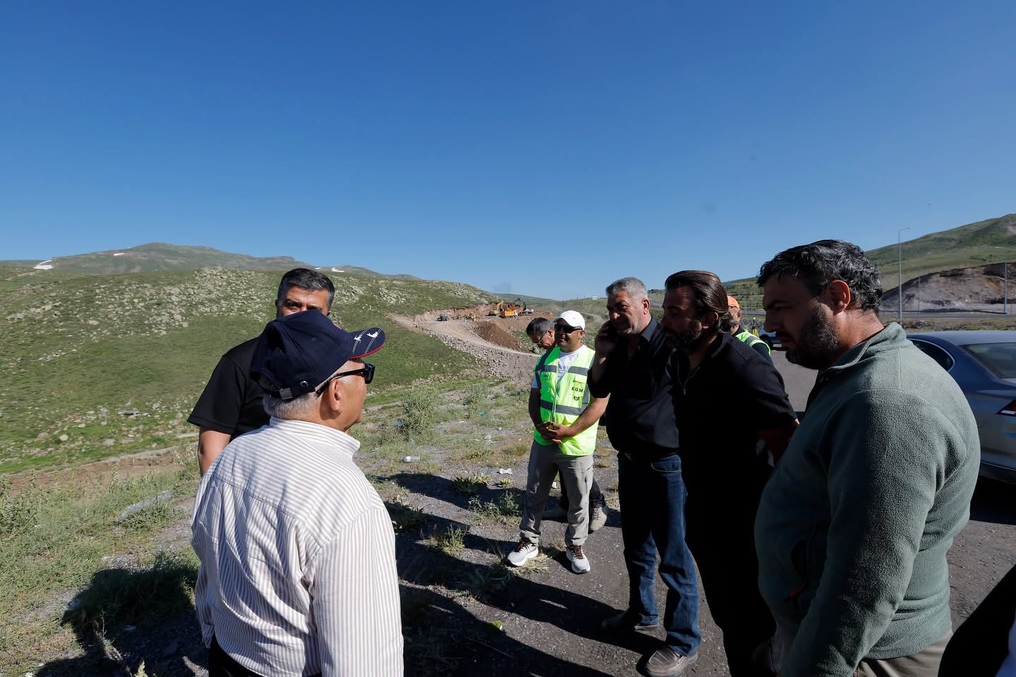 Başkan Büyükkılıç, Erciyes’e nefes olacak alternatif yol çalışmalarını inceledi