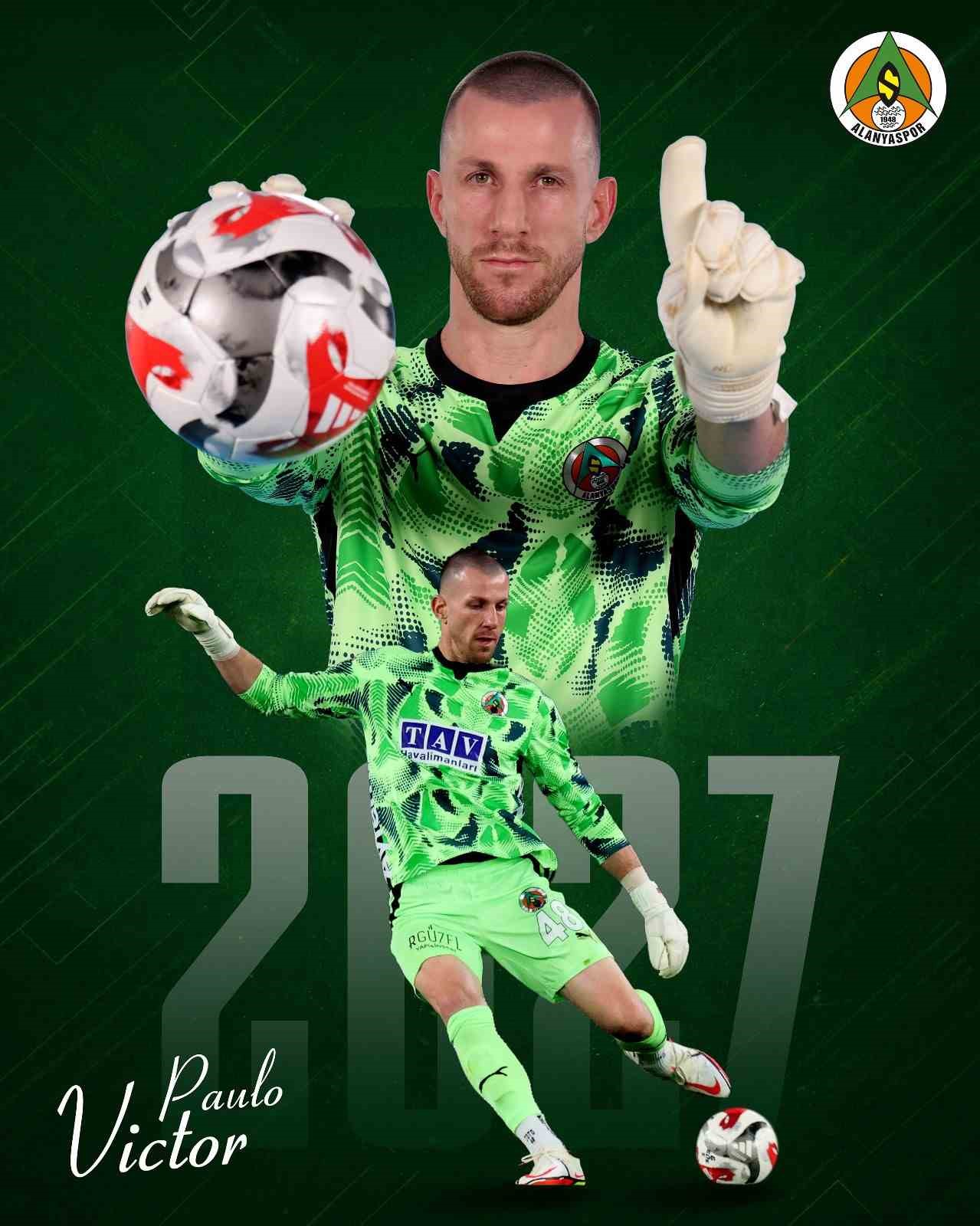 Alanyaspor’da Paulo Victor’un sözleşmesi 1 yıl uzatıldı