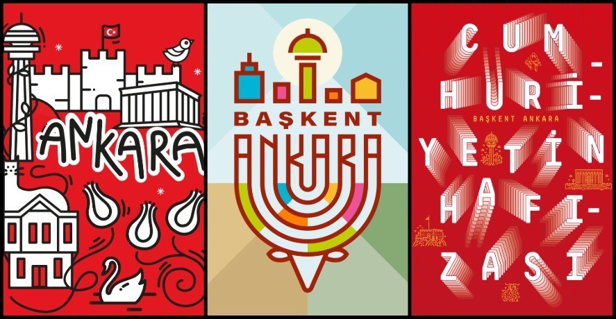 "Başkent Ankara" afiş tasarım yarışmasının sonuçları açıklandı