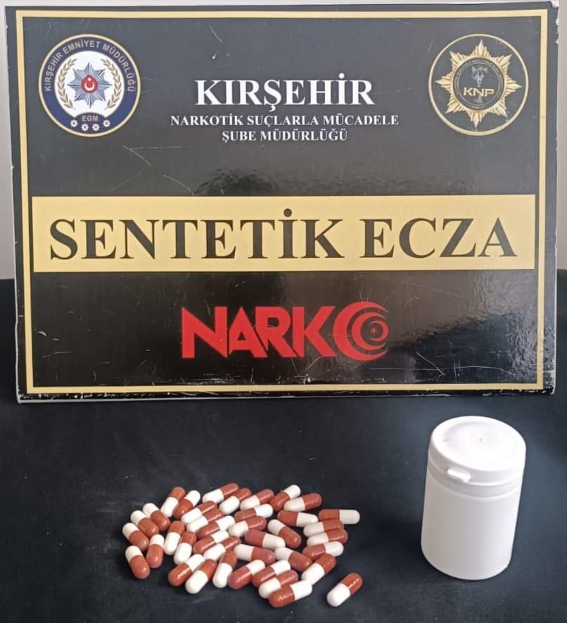 Kırşehir’de uyuşturucu operasyonu