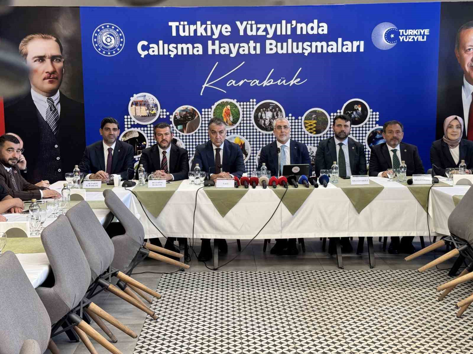 Bakan Işıkhan iş dünyasına müjdeyi Karabük’ten verdi: 51 milyar liralık destek açıklaması