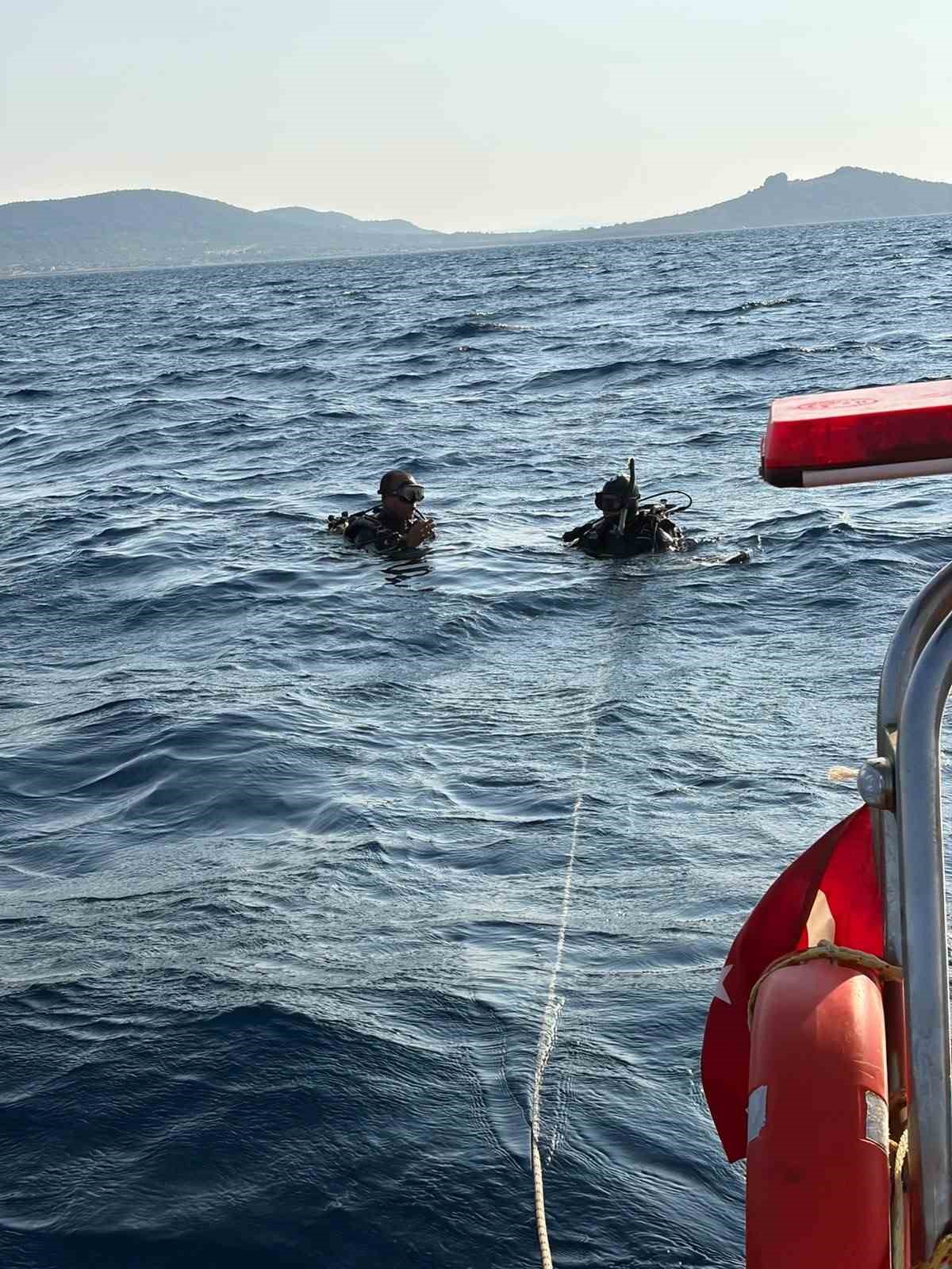 Ayvalık’ta tekne turunda kaybolan gencin cansız bedenine ulaşıldı