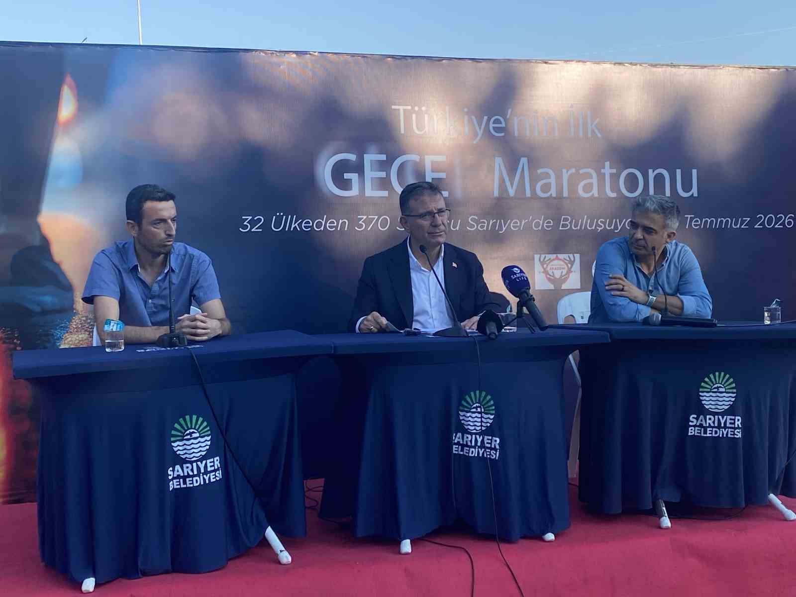Türkiye’de ilk kez düzenlenecek gece maratonuna 32 ülkeden 370 sporcu katılacak