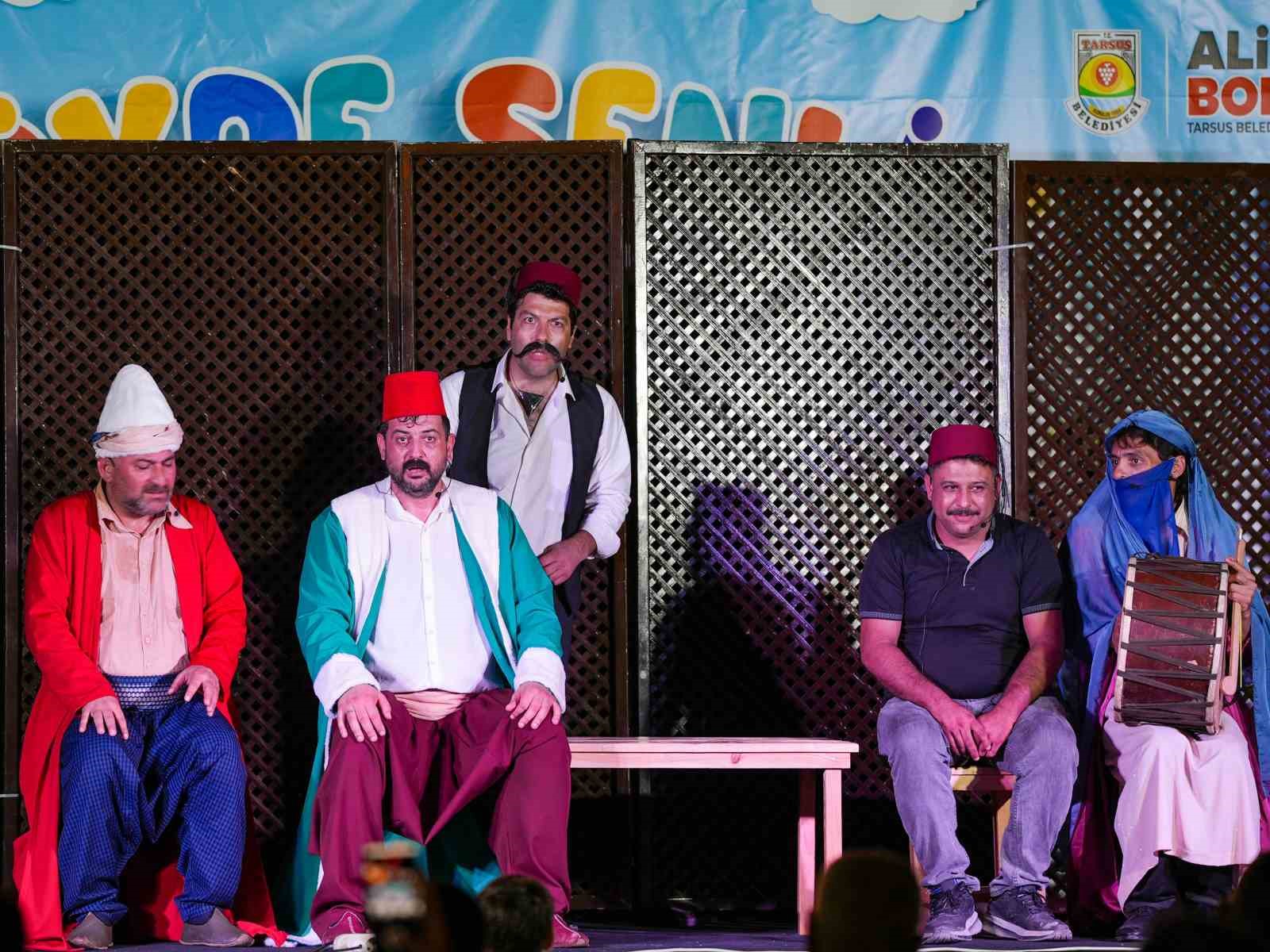 Tarsus’ta çocuklar köy şenliğinde buluştu