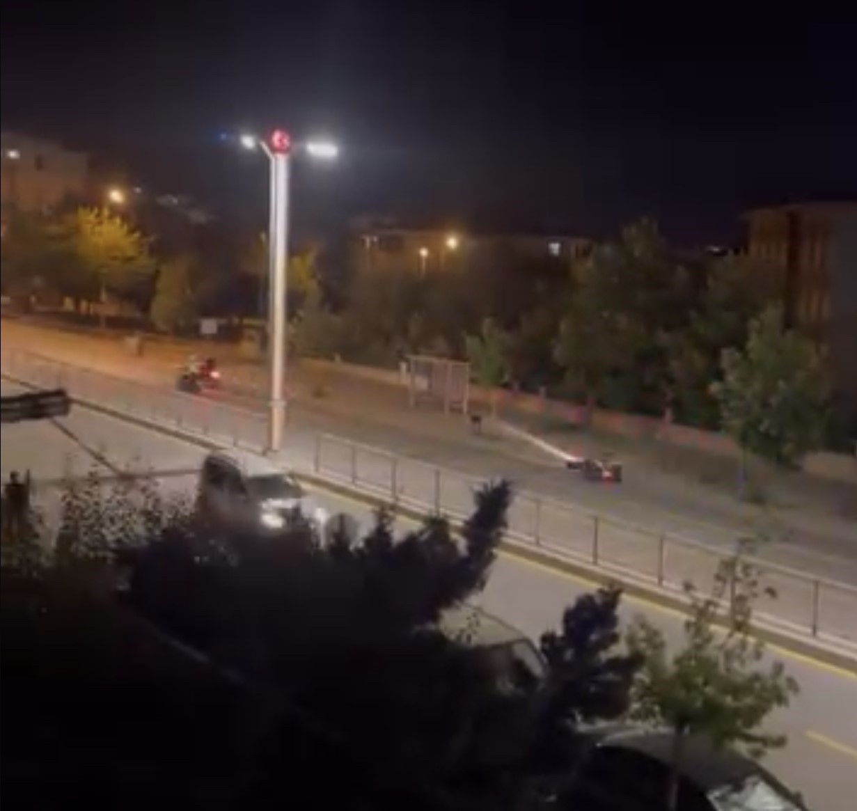Dur ihtarına uymayan motosikletliye 434 bin lira ceza