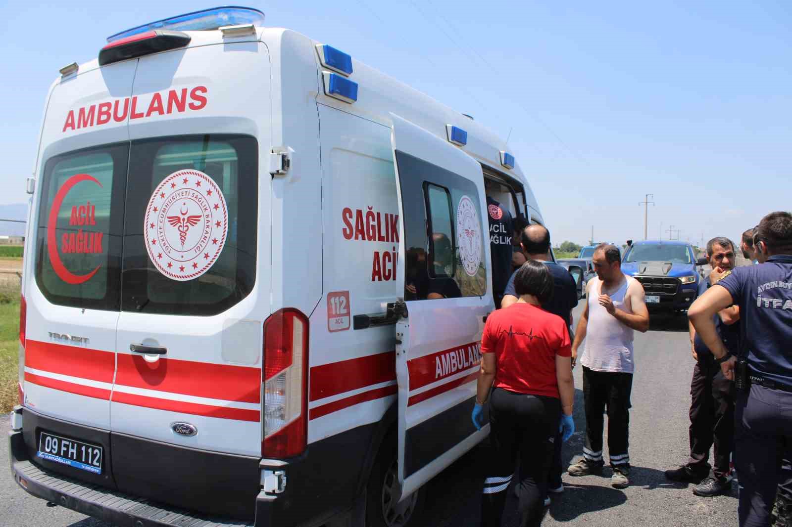 Aydın’ın pelerinsiz kahramanı, anne ve çocuklarını kurtardı