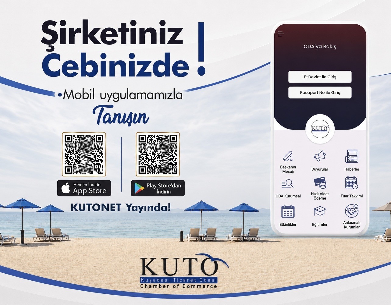 Kuşadası Ticaret Odası’nın dijital uygulamasına ilk 3 günde 352 üye giriş yaptı
