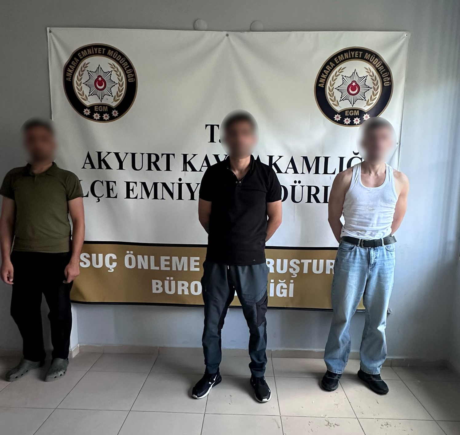 Akyurt’ta uyuşturucu operasyonu: 4 gözaltı